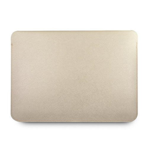 Guess Saffiano Script case for a 13" laptop - gold
