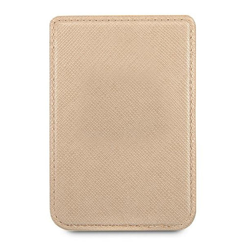 Guess Wallet Card Slot GUWMSSASLGO MagSafe Saffiano gold/gold