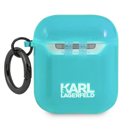 Karl Lagerfeld Choupette Case for AirPods 1/2 - Blue