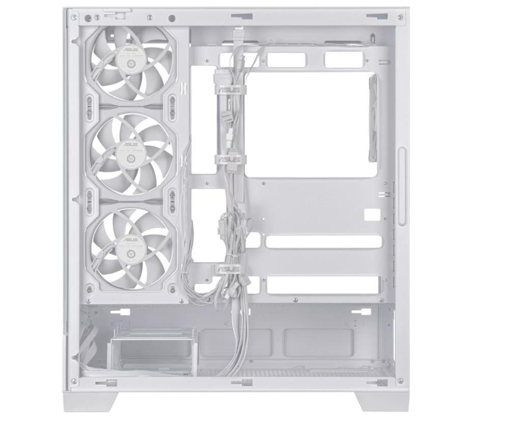 Case ASUS ASUS A31 PLUS Case MidiTower Case product features Transparent panel ATX BTX MicroATX MiniITX Colour White A31PLUSTGARGBWHITE
