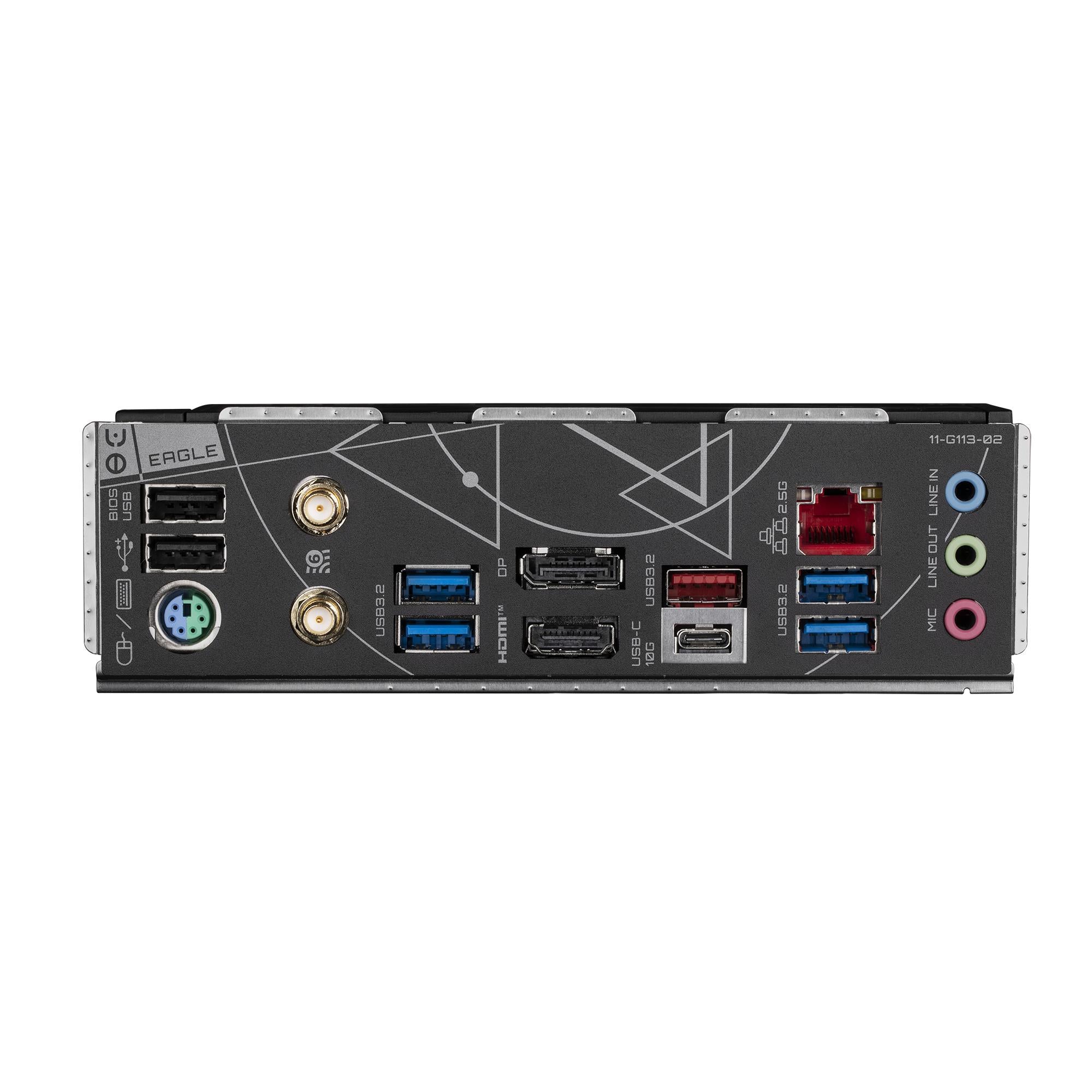 Mainboard GIGABYTE Intel Z790 LGA1700 ATX Memory DDR5 Memory slots 4 Z790EAGLEAX1.1