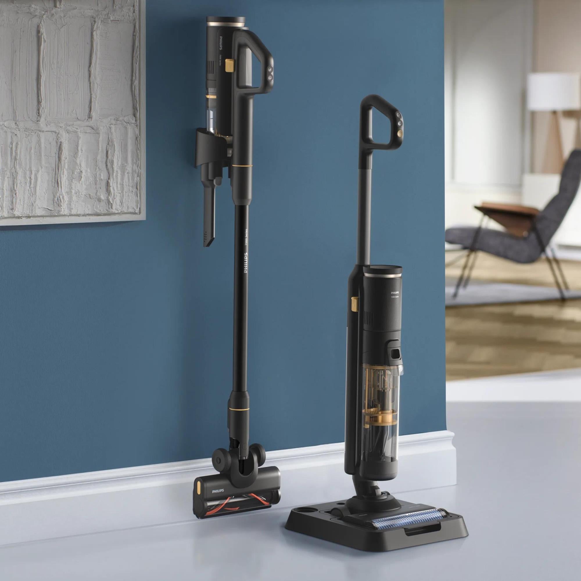 Vacuum Cleaner PHILIPS XW7264/11 Dry&wet 3-in-1 stick vacuum Black Bagless Battery 4.5 kg XW7264/11
