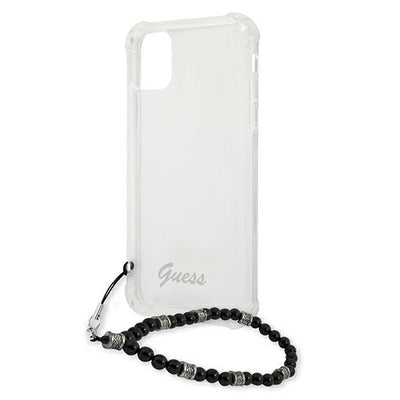 Guess GUHCP12MKPSBK iPhone 12/12 Pro 6.1" Transparent hardcase Black Pearl