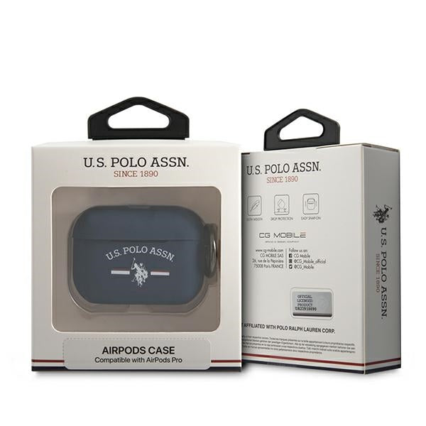 US Polo USACAPSFGV AirPods Pro case navy/navy — U.S. Polo Assn.
