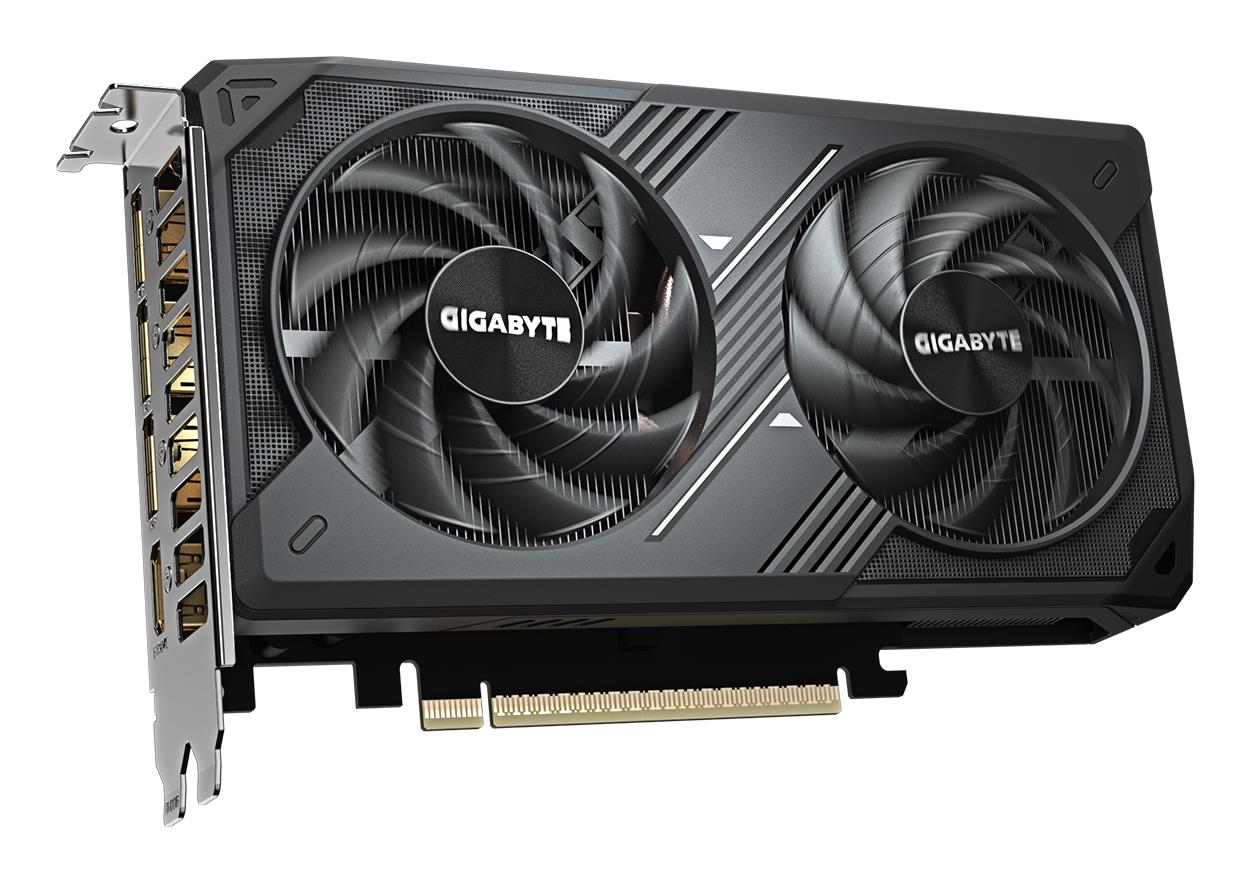 Graphics Card GIGABYTE NVIDIA GeForce RTX 5060 2512 MHz 8 GB GDDR7 128 bit PCI Express 5.0 Active GV-N5060WF2MAXOC-8GD