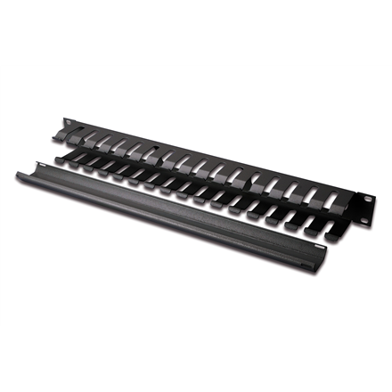 Digitus | 1U cable management cage detachable rear plate | DN-97617 | For installation on the 483 mm (19“) profile rails