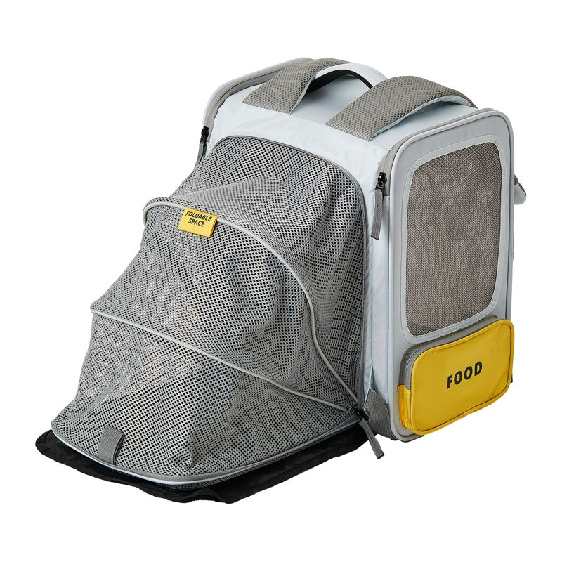 Petkit Pet Carrier Backpack (Gray) - Image 4