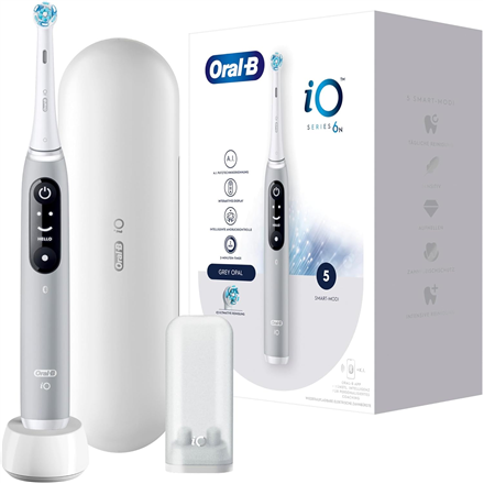 Oral-B Electric Toothbrush | iO6s | Rechargeable | For adults | Number of brush heads included 2 | Number of teeth brush