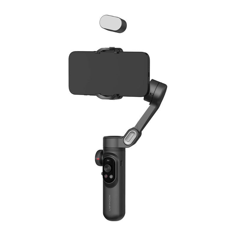 AOCHUAN X Pro Gimbal with RGB Lighting (Black) - Image 3