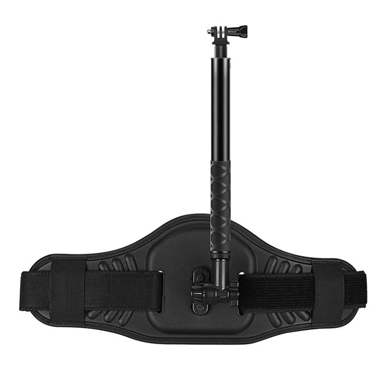 Puluz photo belt with selfie stick for sports cameras (DJI Action, GoPro, Insta360) - Image 2