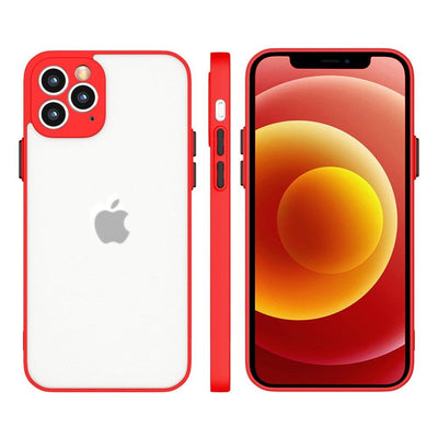 Milky Case silicone flexible translucent case for Samsung Galaxy A42 5G red — Hurtel