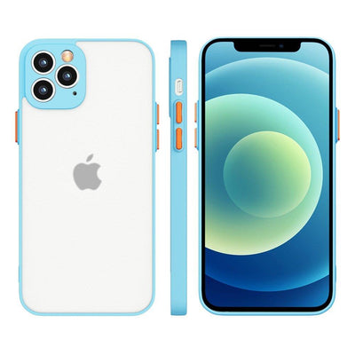 Milky Case silicone flexible translucent case for Samsung Galaxy A42 5G blue — Hurtel