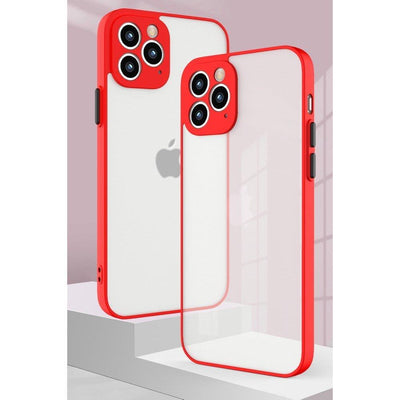 Milky Case Silicone Flexible Translucent Case for Xiaomi Redmi 9T Red — Hurtel