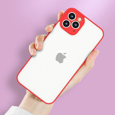 Milky Case Silicone Flexible Translucent Case for Xiaomi Redmi 9T Red — Hurtel