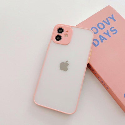 Milky Case silicone flexible translucent case for Samsung Galaxy A72 4G pink — Hurtel