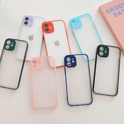 Milky Case silicone flexible translucent case for Samsung Galaxy A72 4G dark green — Hurtel