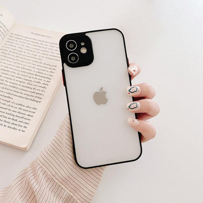 Milky Case silicone flexible translucent case for Samsung Galaxy A22 4G black — Hurtel