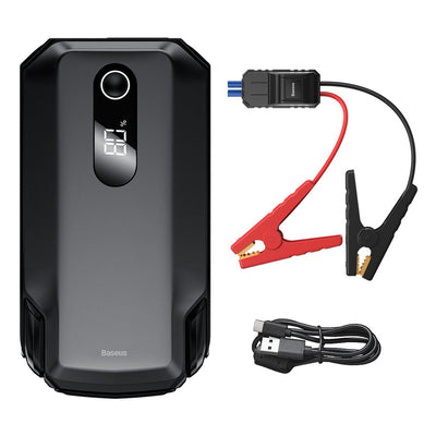 Baseus powerbank Power Starter Jump Starter starting device booster 20000mAh 12V (2000A / 1000A) + crocodile clip cables blac