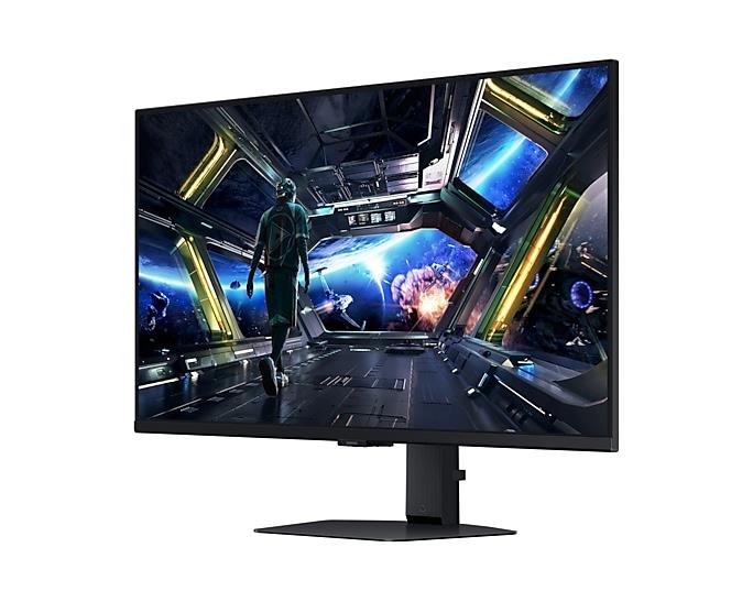 LCD Monitor SAMSUNG Odyssey G7 32" Gaming Panel IPS 3840x2160 16:9 144Hz 1 ms Speakers Swivel Pivot Height adjustable Tilt Colour Black LS32DG702EUXDU