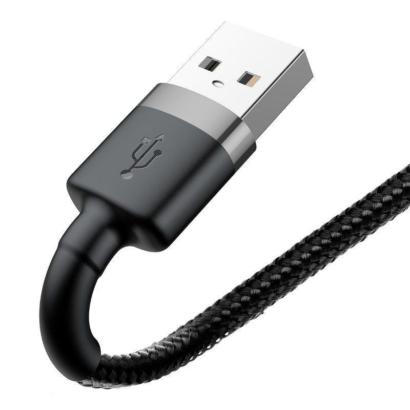 Baseus Cafule USB Lightning Cable 1,5A 2m (Gray+Black) - Image 5
