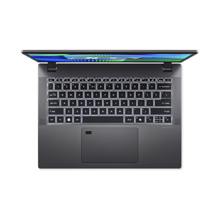 Acer TravelMate | TMP214-55-G2-TCO | Grey | 14 " | WUXGA | Intel Core 5 | 120U | 16 GB | Solid-state drive capacity 512 