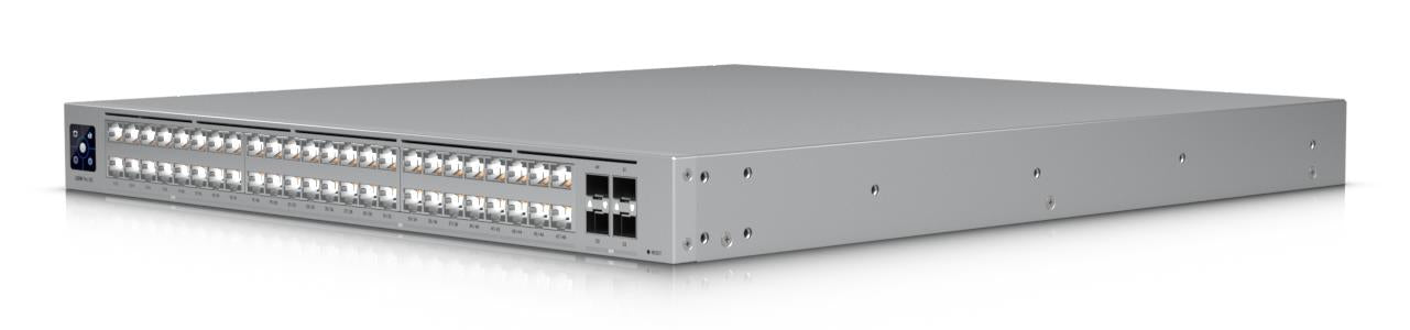 Switch UBIQUITI Switch type Managed Switch layer L2/L3 Rack mounting Yes Stackable Yes Form factor 1U 48xRJ-45 ports RJ-45 Ports Type 10G Ethernet (100/1000/10000) 16x2.5G Ethernet (copper) ports quantity 32x10G Ethernet (copper) ports quantity 4xSFP28