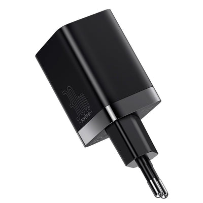 Baseus Super Si Pro fast charger USB / USB Type C 30W Power Delivery Quick Charge black (CCSUPP-E01)