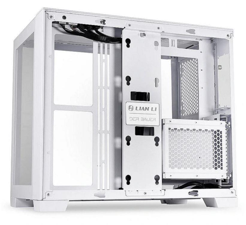 Case LIAN LI O11 DYNAMIC MINI MidiTower Case product features Transparent panel ATX EATX MicroATX MiniITX Colour White G99.O11DMI-S.00