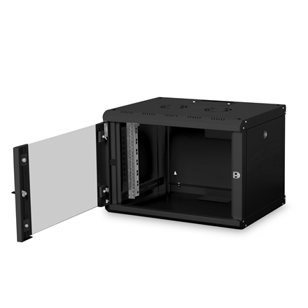 Digitus | Wall Mounting Cabinet | DN-19 07-U-SW | IP protection class: IP20; Front door: Glass door, single opening; Cab