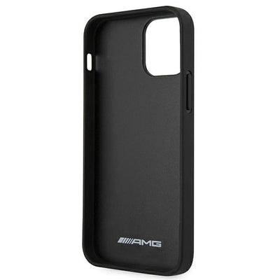 AMG Leather Hot Stamped Case for iPhone 12 Pro Max - Black — Mercedes