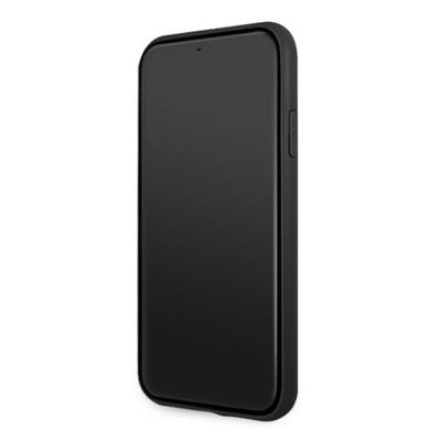 BMW Leather Perforate Case for iPhone 11 / Xr - Black
