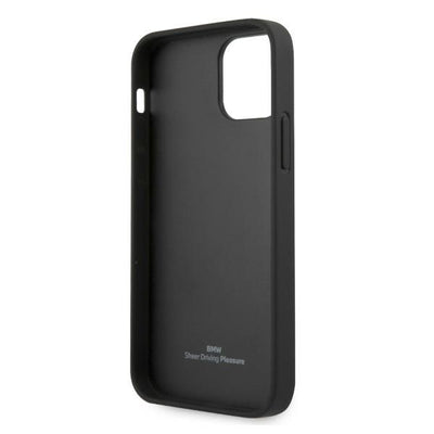BMW Leather Curve Perforate Case for iPhone 12 / iPhone 12 Pro - Red