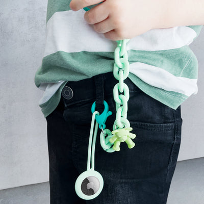 Color Chain (rope) colorful chain phone holder pendant for backpack wallet yellow — Hurtel