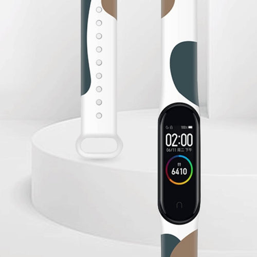 Strap Moro band for Xiaomi Mi Band 3 / 4 silicone strap watch bracelet pattern 5 — Hurtel