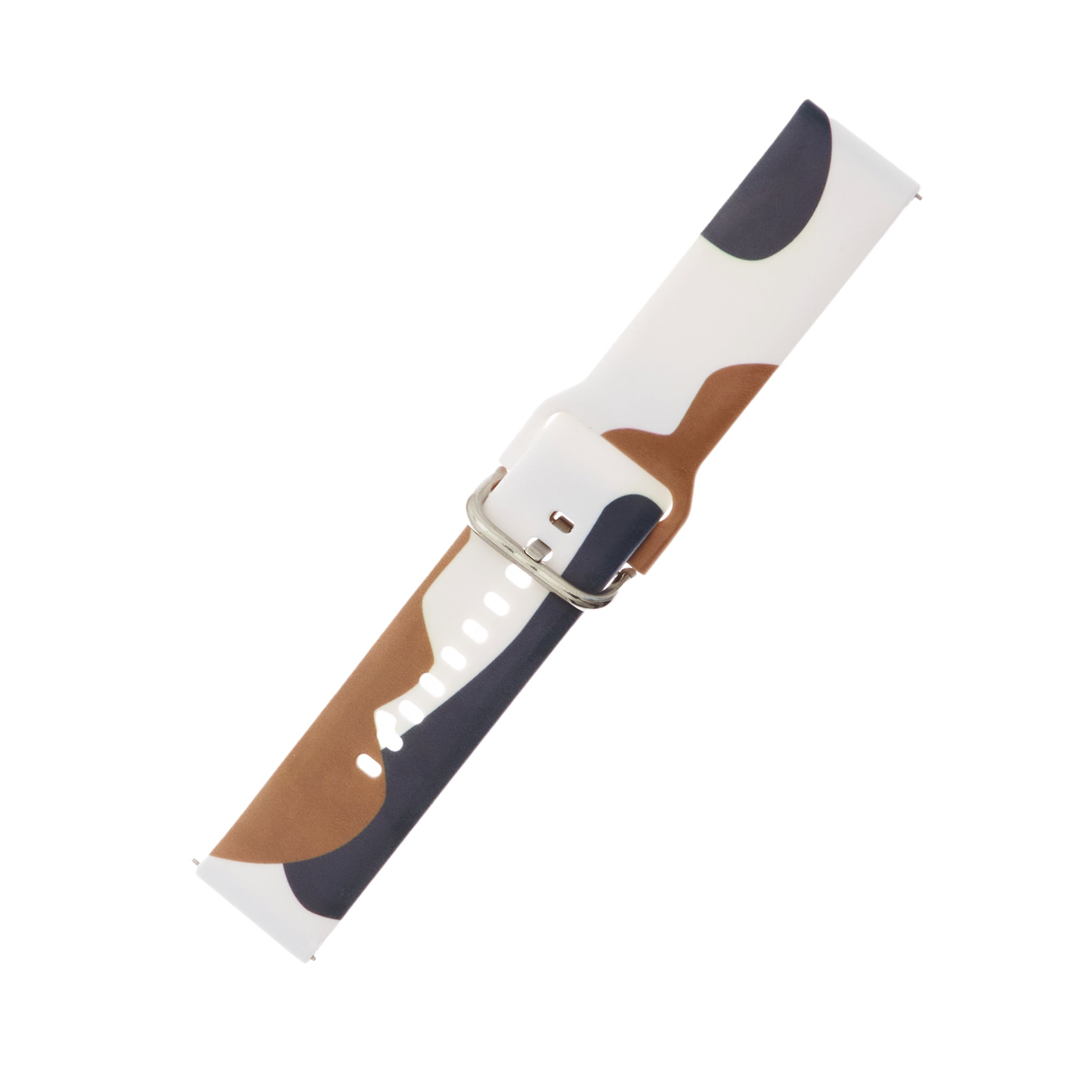 Strap Moro for Samsung Galaxy Watch 45 / 46 / 47 mm silicone bracelet watch band - pattern 1 — Hurtel