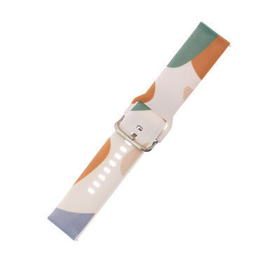 Strap Moro for Samsung Galaxy Watch 45 / 46 / 47 mm silicone bracelet watch band - pattern 11 — Hurtel