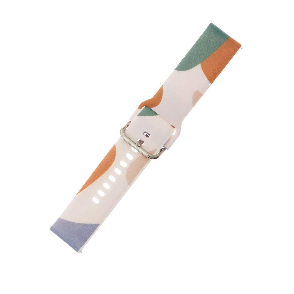 Strap Moro for Samsung Galaxy Watch 45 / 46 / 47 mm silicone bracelet watch band - pattern 11 — Hurtel