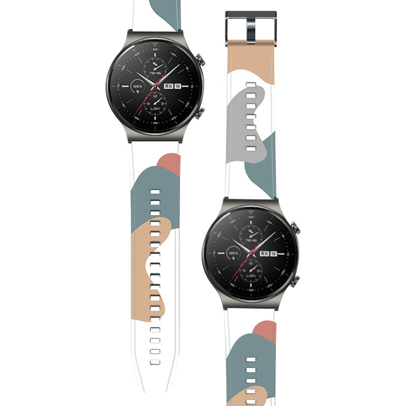 Strap Moro band for Huawei Watch GT2 Pro silicone strap watch bracelet pattern 3 — Hurtel