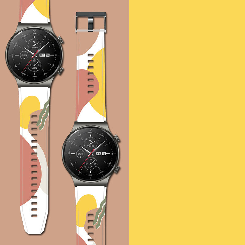 Strap Moro band for Huawei Watch GT2 Pro silicone strap watch bracelet pattern 8 — Hurtel