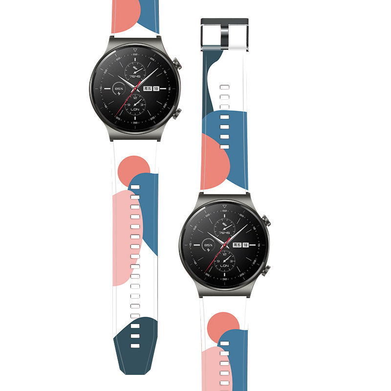 Strap Moro band for Huawei Watch GT2 Pro silicone strap watch bracelet pattern 11 — Hurtel