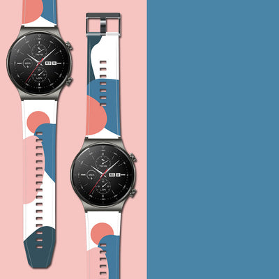Strap Moro band for Huawei Watch GT2 Pro silicone strap watch bracelet pattern 11 — Hurtel