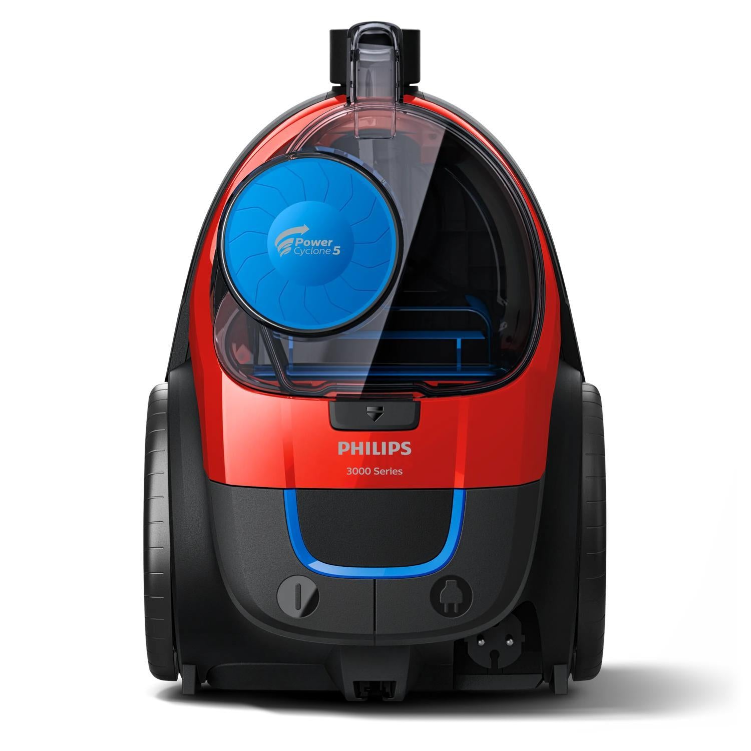 Vacuum Cleaner PHILIPS FC9330/09 Canister/Bagless 900 Watts Capacity 1.5 l Noise 76 dB Black / Red Weight 4.5 kg FC9330/09