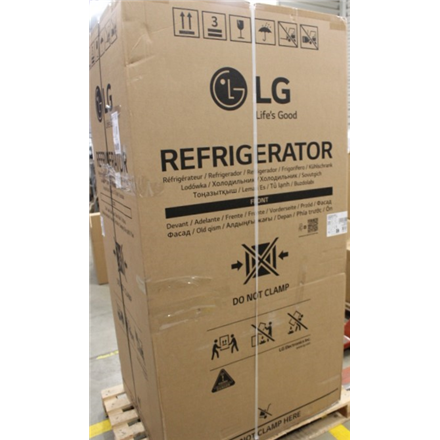 SALE OUT. LG GSGV81PYLL Refrigerator, Free-standing, Side by Side, E, Height 1.79 m, Net fridge 416 L, Net freezer 190 L