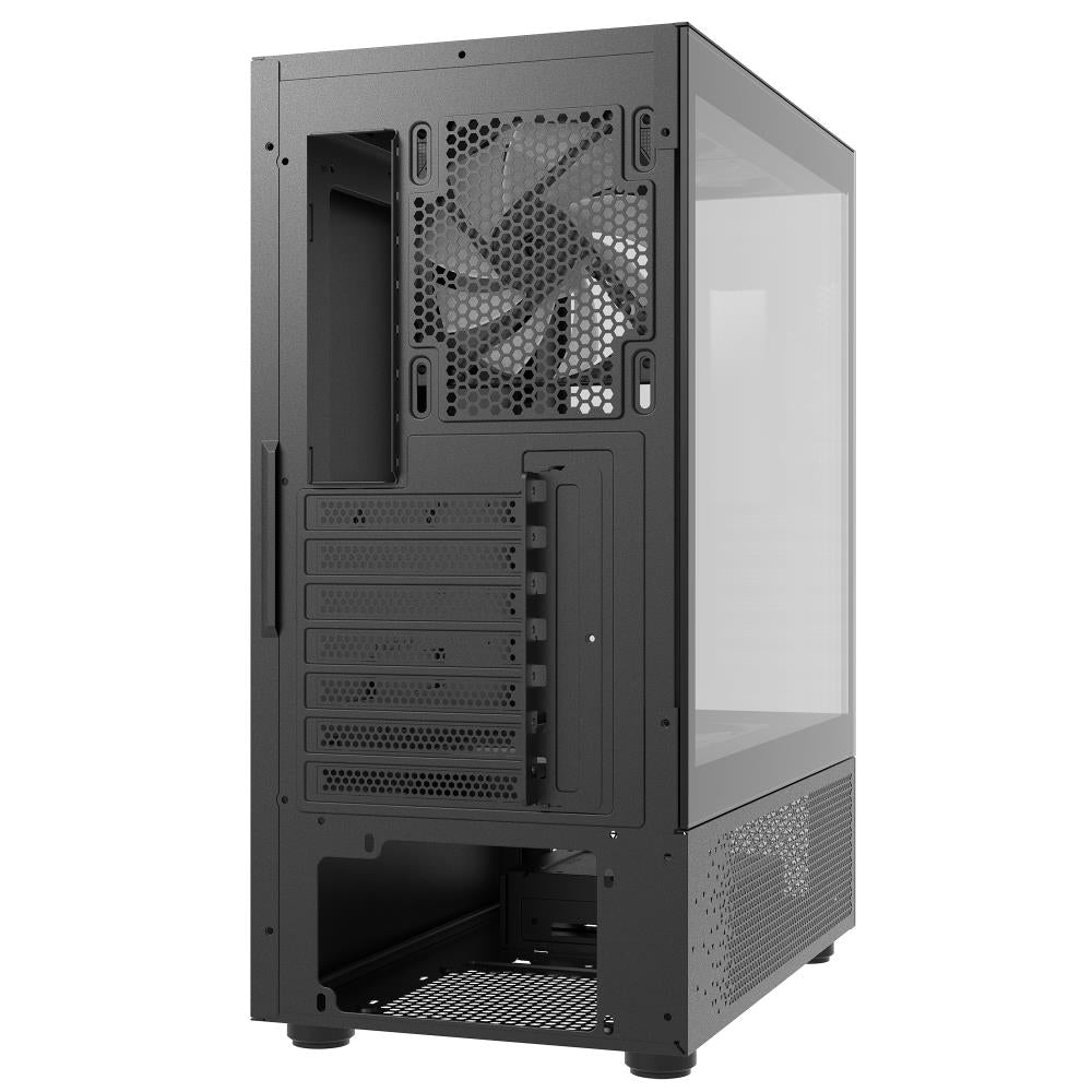 Case ADATA INVADER X MINI MidiTower Case product features Transparent panel ATX MicroATX MiniITX Colour Black INVADERXMINIMT-BKCWW