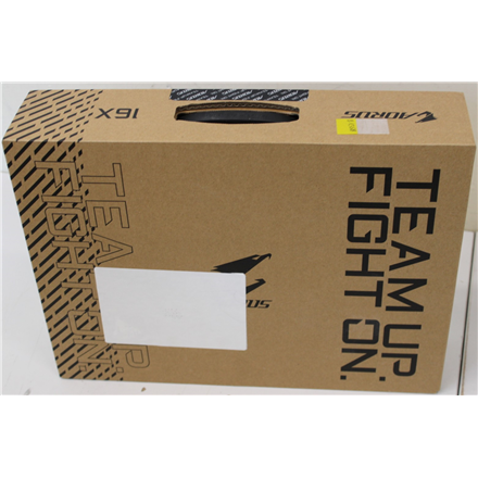 SALE OUT. Gigabyte AORUS 16X 9SG-43EEC94SH 16" QHD i7-13650HX/16GB/1TB/RTX 4070/Win11 Home/ENG kbd/2Y Warranty | Gigabyt