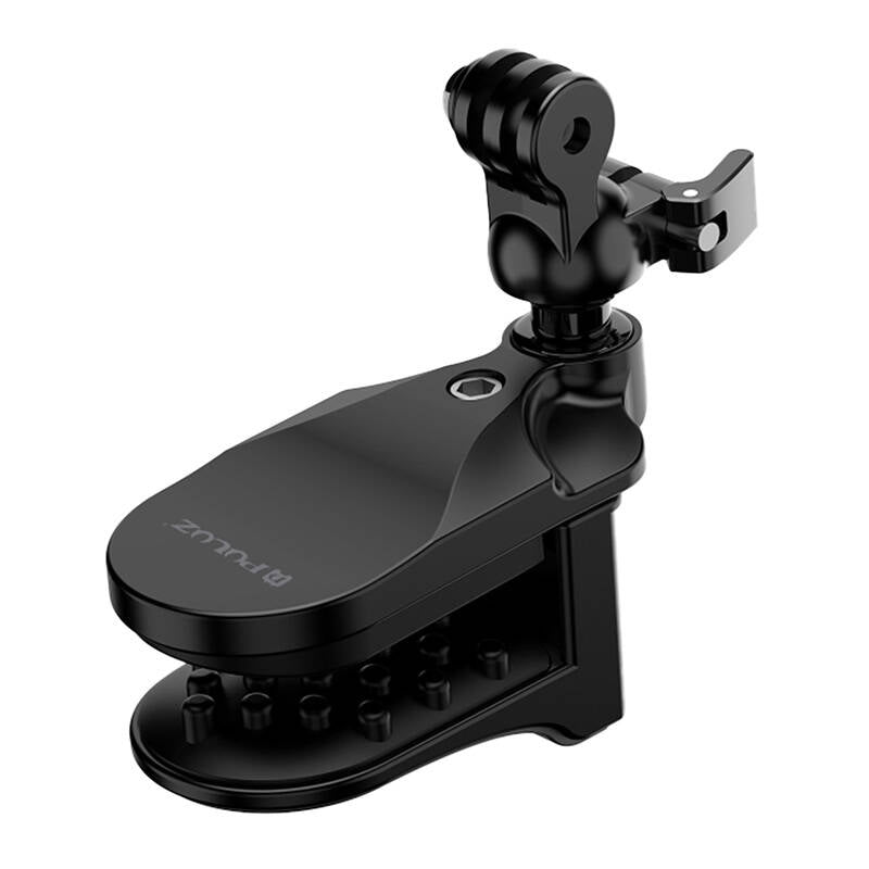 PULUZ helmet mount for sports cameras (DJI Action, GoPro Hero)(black) - Image 1