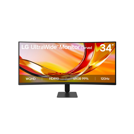 LG 34U601B-B UltraWide | 34 " | VA | WQHD | 120 Hz | 5 ms | 3440 x 1440 pixels | 250 cd/m²