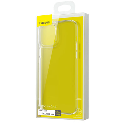 Baseus Simple Series Case transparent gel case for iPhone 13 Pro Max transparent (ARAJ000202)