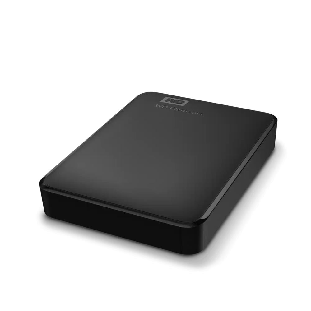External HDD WESTERN DIGITAL Elements Portable WDBU6Y0050BBK-WESN 5TB USB 3.0 Colour Black WDBU6Y0050BBK-WESN
