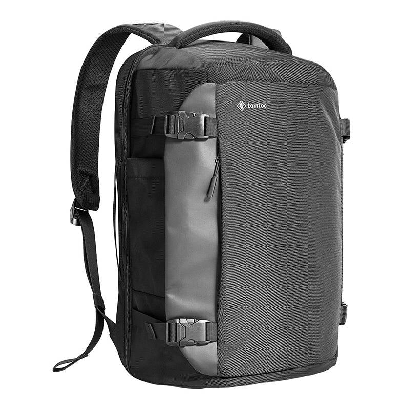 Tomtoc Navigator-T66 17"/40L Travel Laptop Backpack (Black) - Image 2